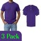 Gildan Purple Craft-Ready Heavy Cotton T-Shirt Bundle, DIY Project Blank Adult's Shirt